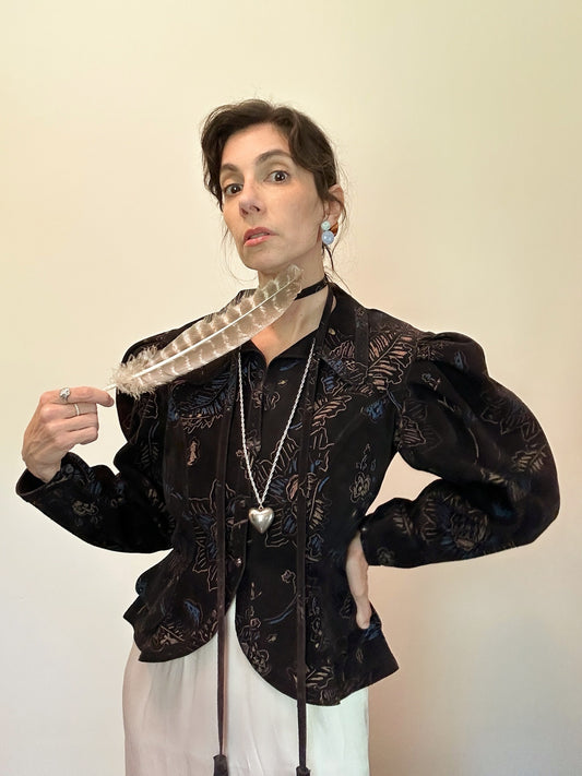 1980s Jean Muir Suede Jacket