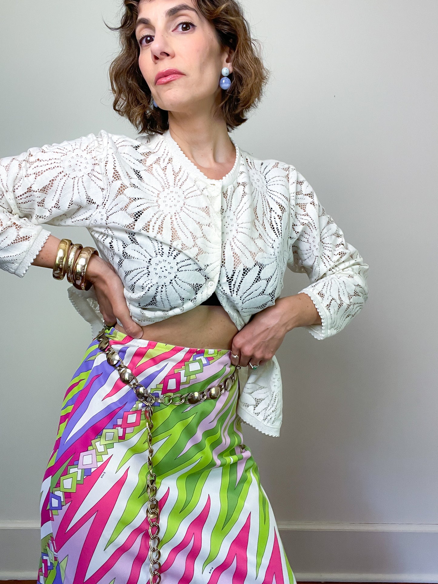 1960s Pucci Slip Skirt