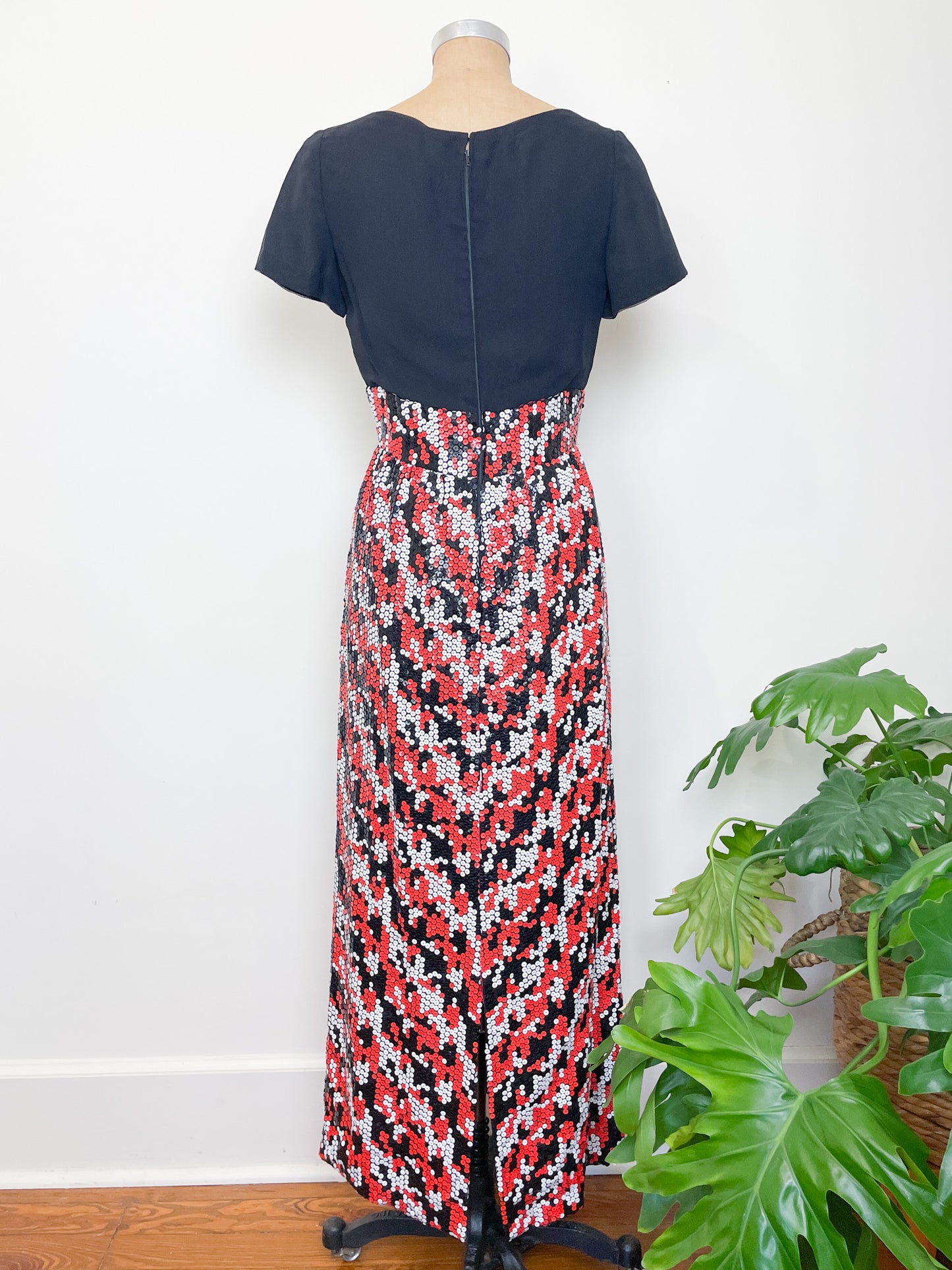 1970s Richilene Sequin Gown