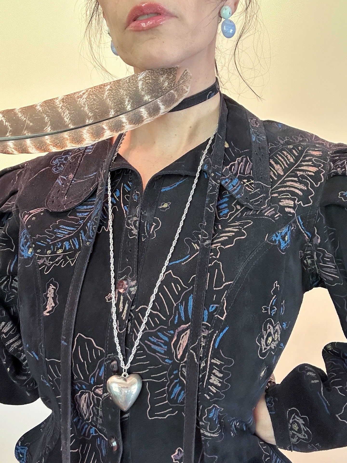 1980s Jean Muir Suede Jacket