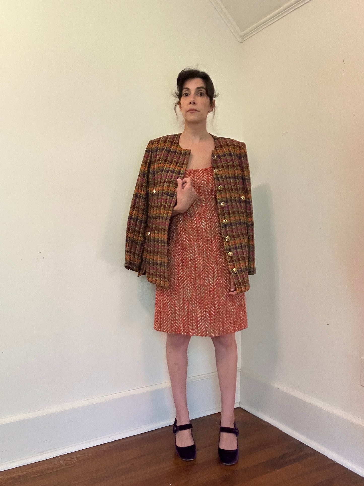 1990s Nina Ricci Tweed Blazer