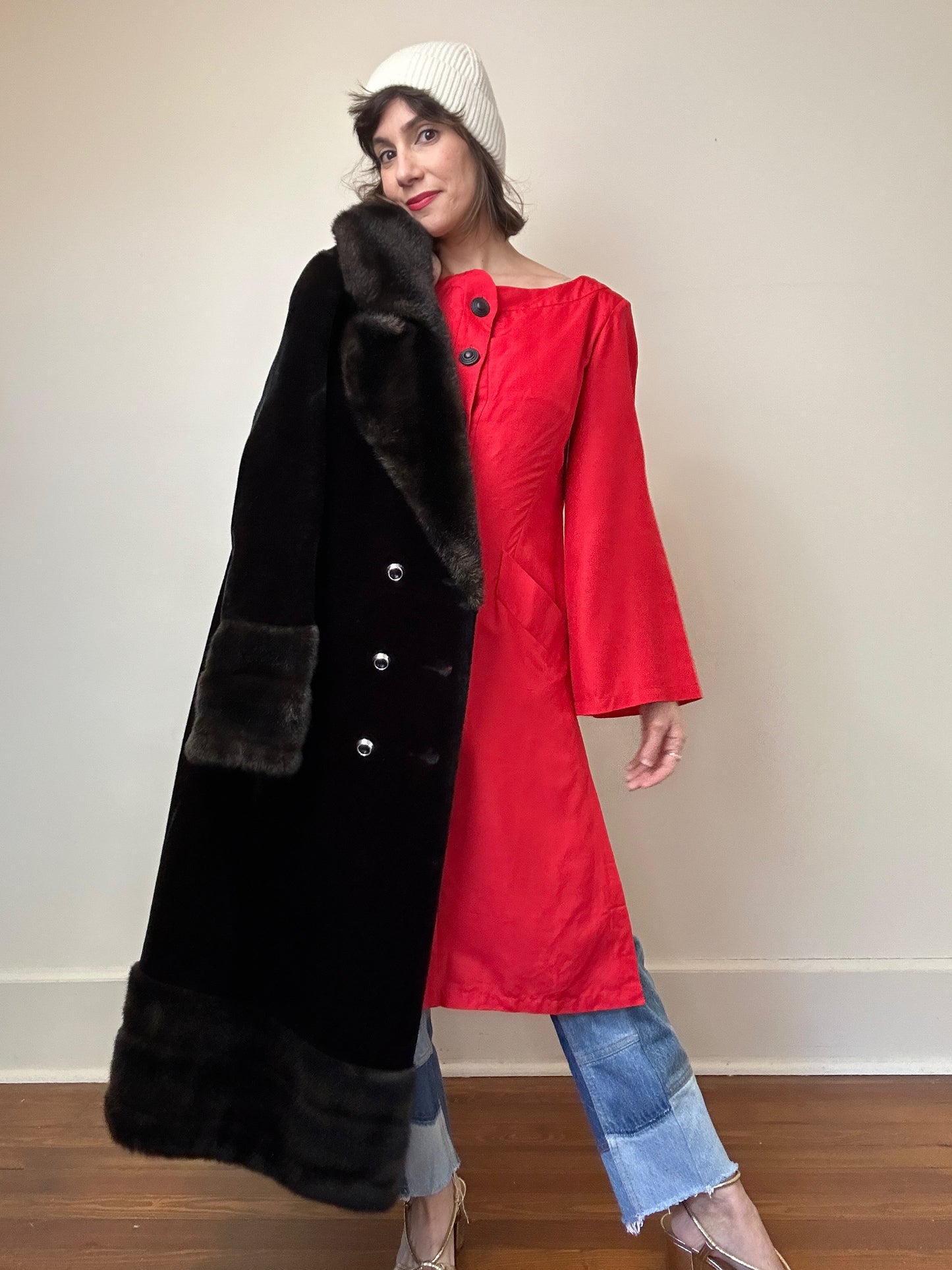 S/S 1995 Yves Saint Laurent Rive Gauche Tunic Blouse