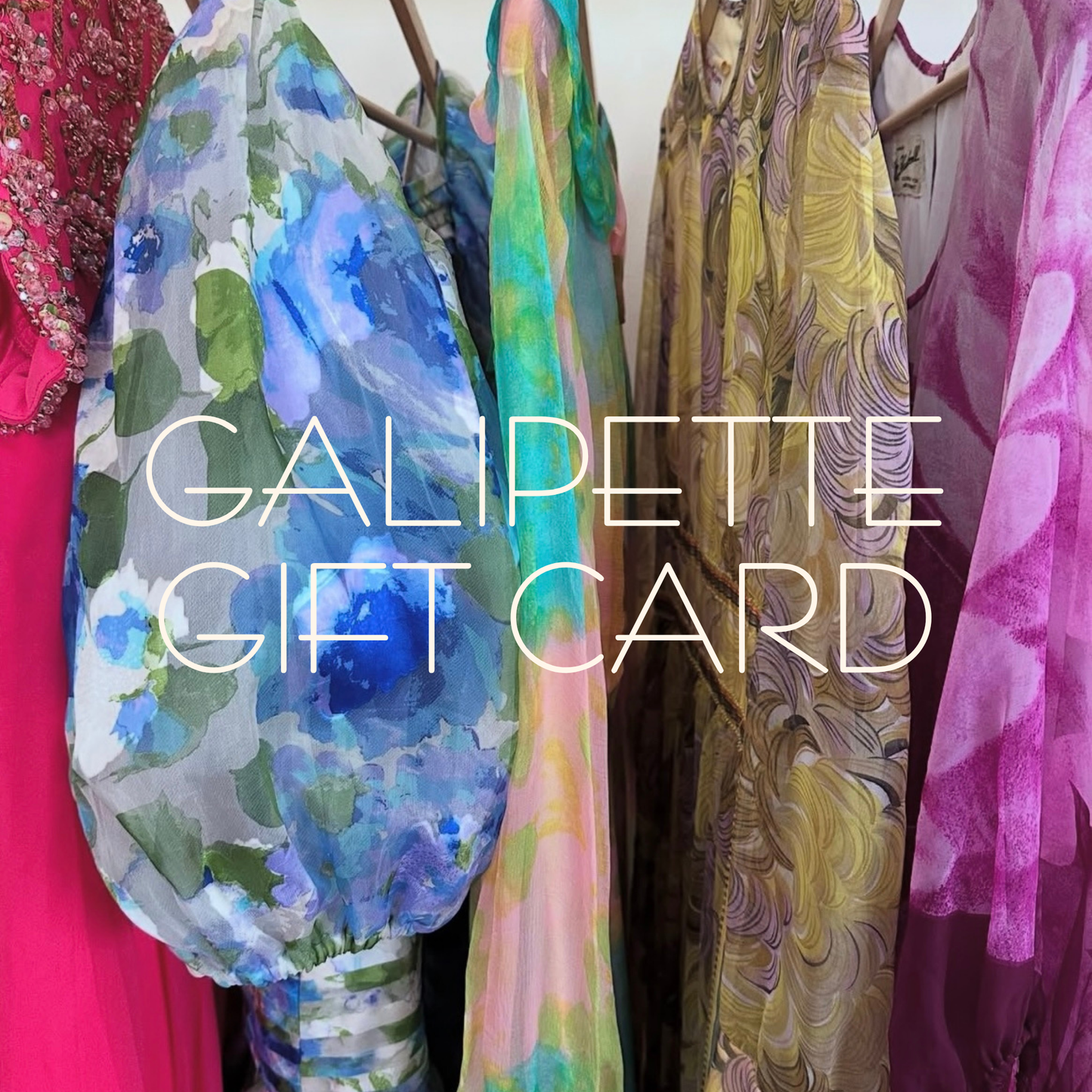 Galipette Vintage Gift Card