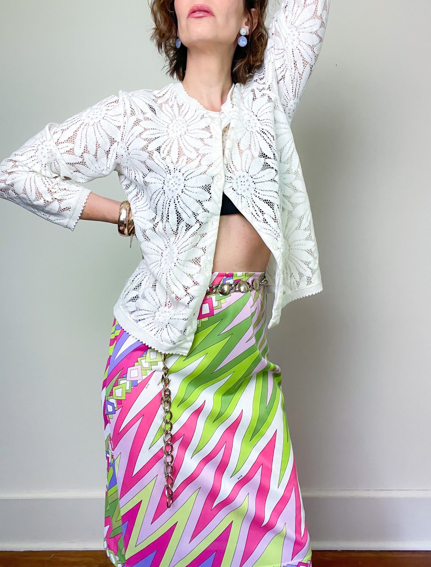 1960s Pucci Slip Skirt