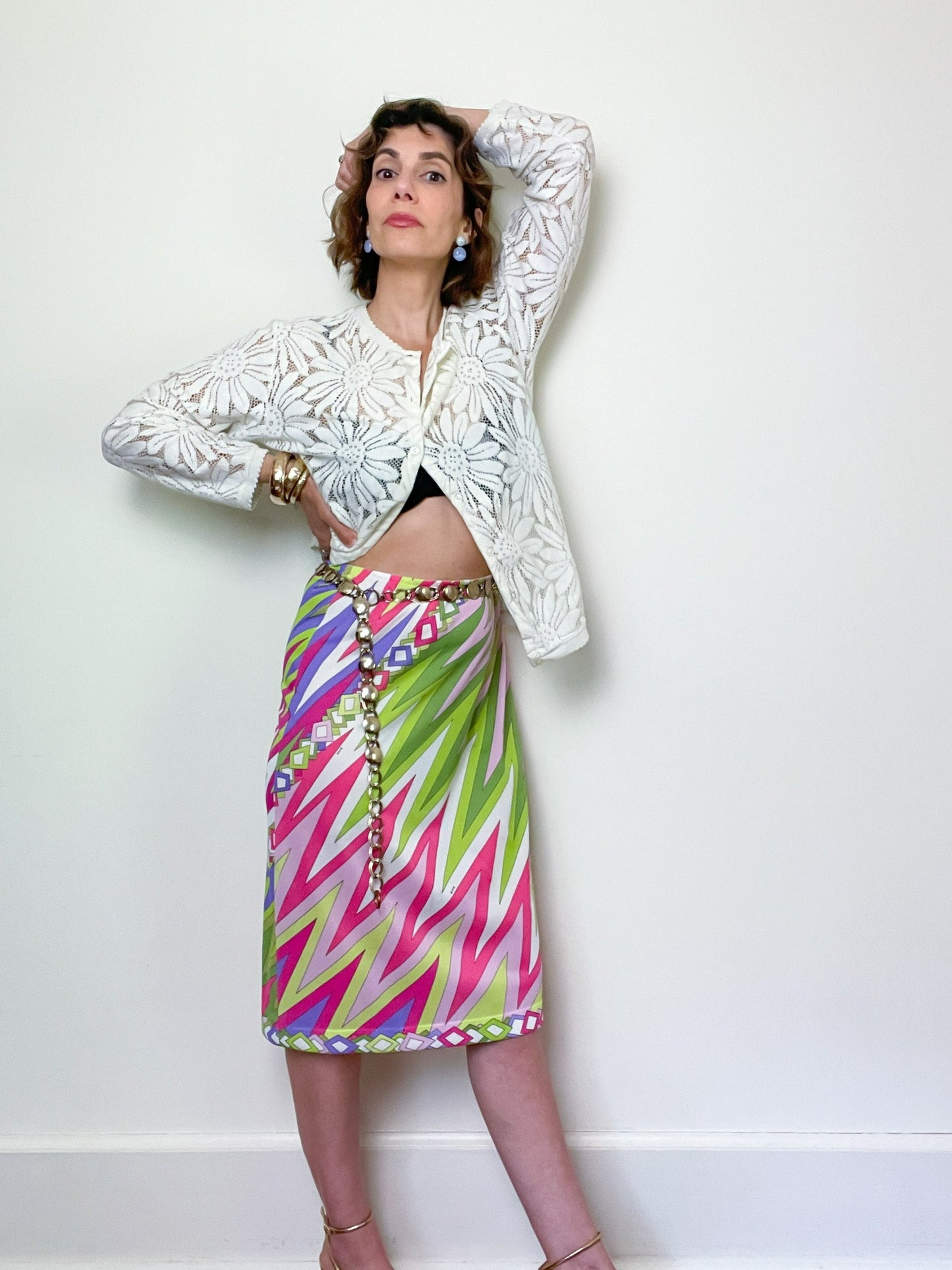 1960s Pucci Slip Skirt
