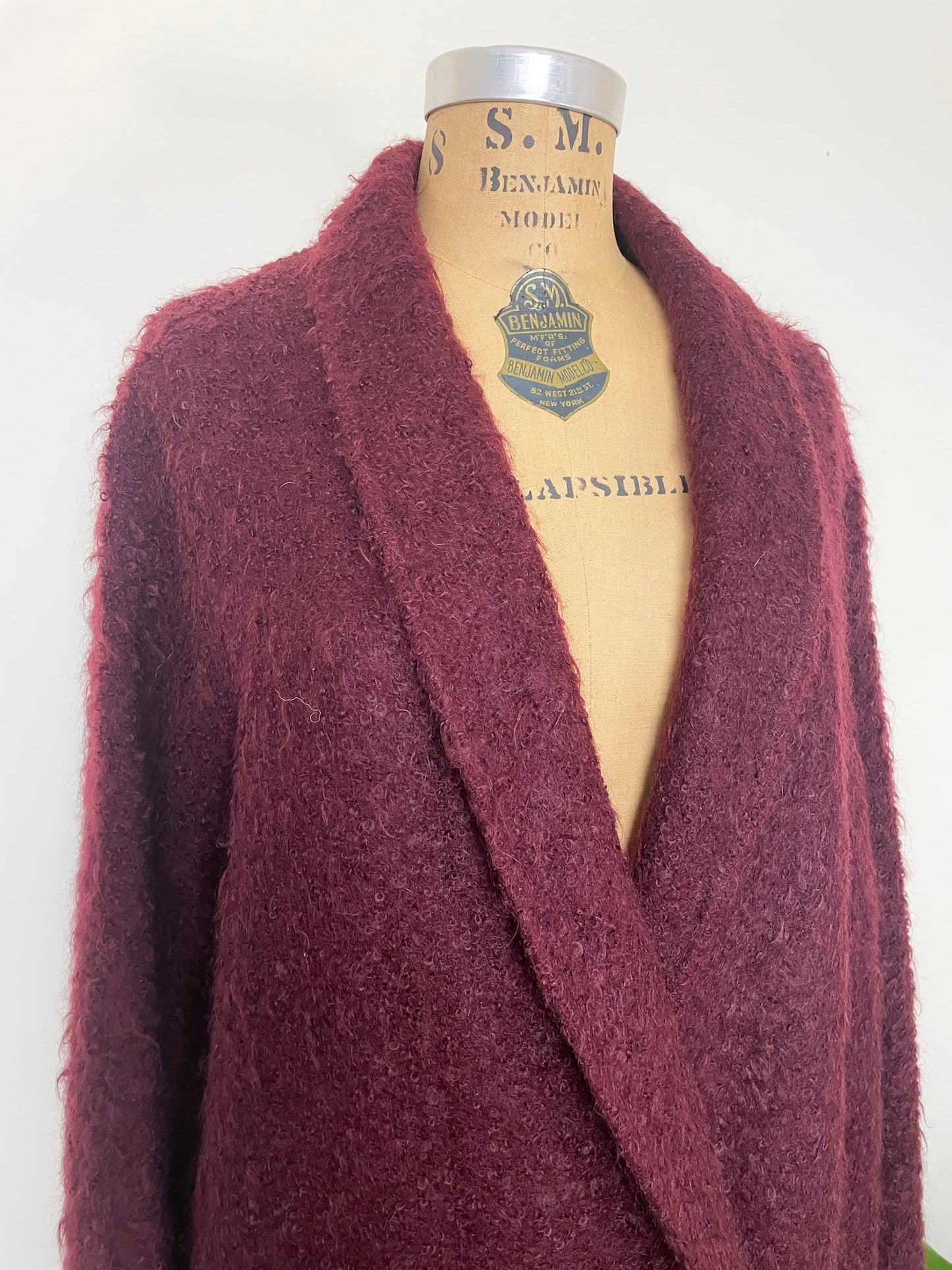 1980s Anne Klein Cocoon Coat